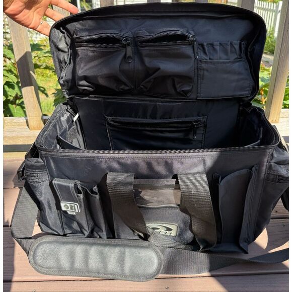 Hatch D1-BLACK Police Patrol Heavy Duty Black Water Resistant Nylon Bag A10C - Picture 3 of 11